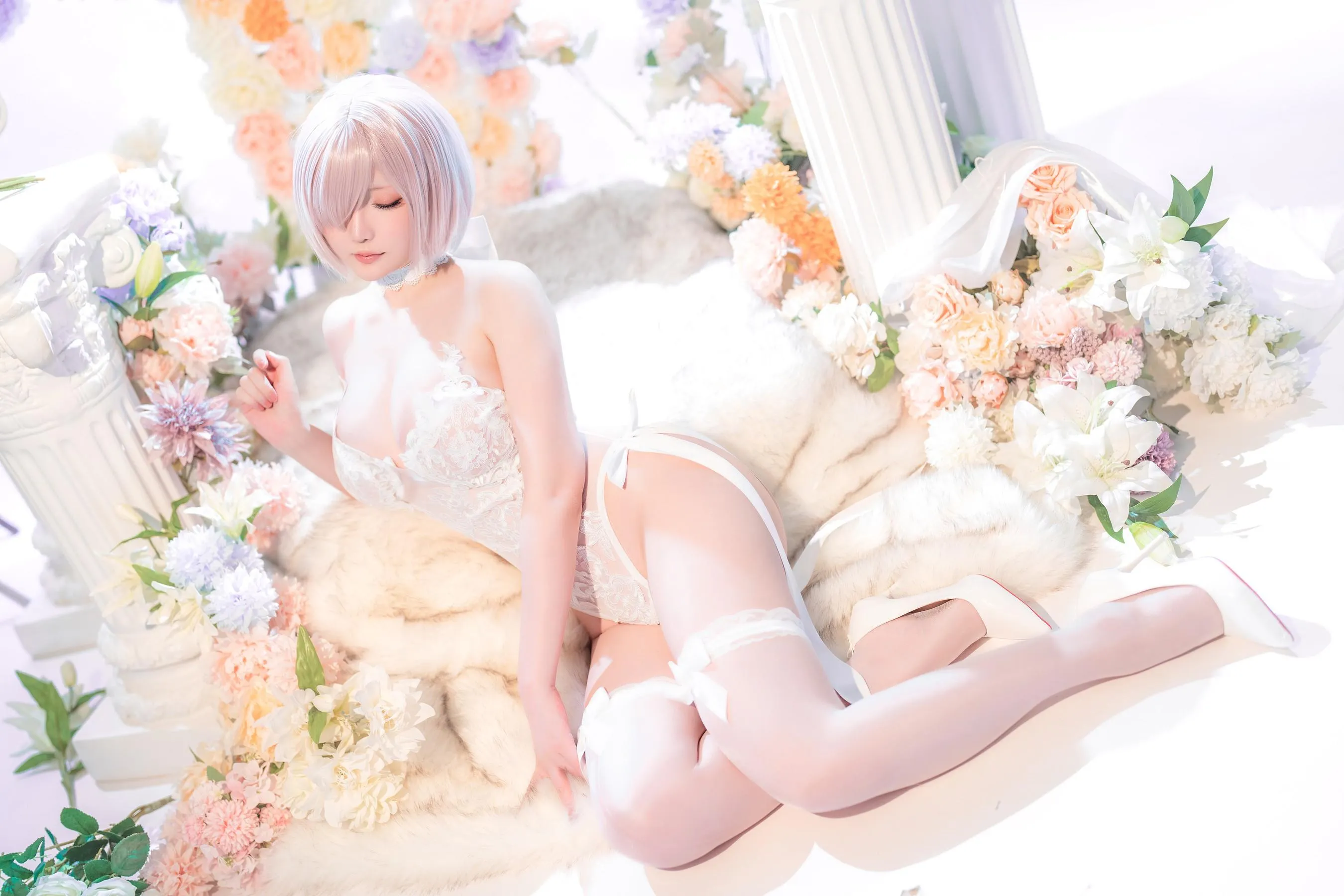 星之迟迟 – NO.141 FGO-玛修同人婚纱 [79P]插图9
